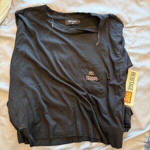 NEW USC TROJANS LONG SLEEVE TOP, WOMEN'S MEDIUM